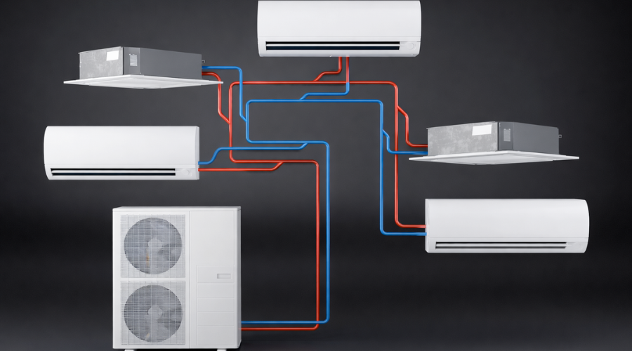 Установка мультисплит-систем