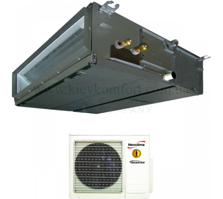 Канальний кондиціонер Neoclima NDSI18AH1me / NUI18AH1e - фото 1